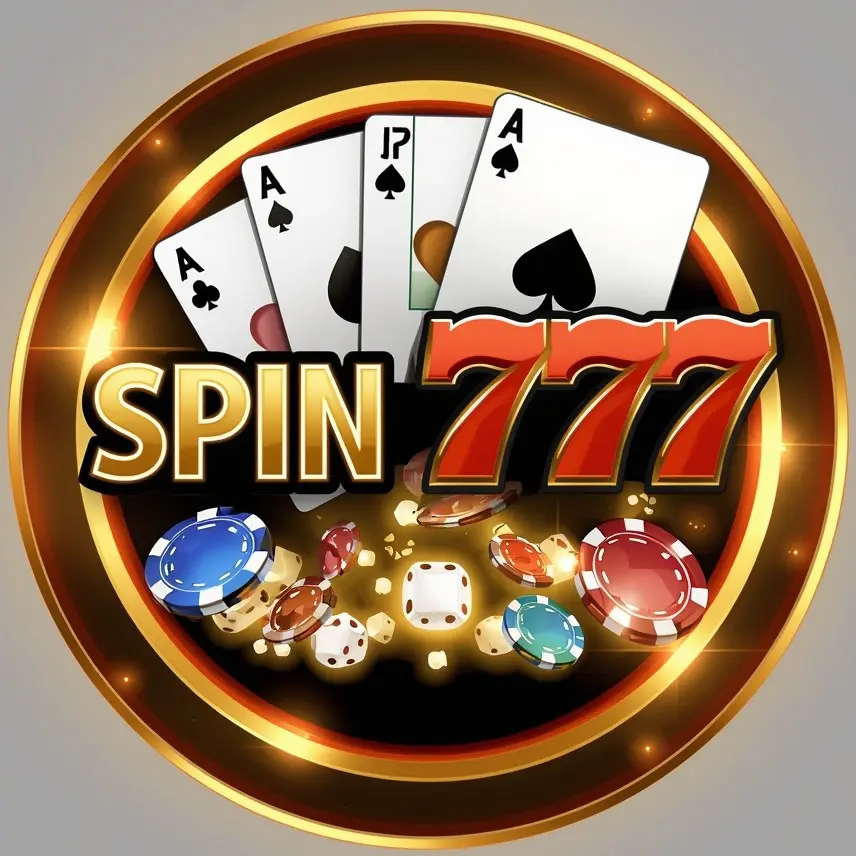 Spin 777 Logo - Premier Gaming Platform